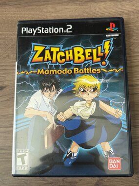 MINTY! Zatch Bell Mamodo Battles PS2 CIB Complete w. SEALED CARD
